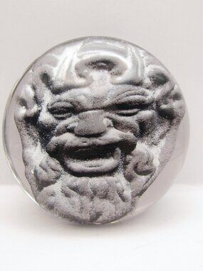 Signed Belleau 1995 Art Glass Paperweight